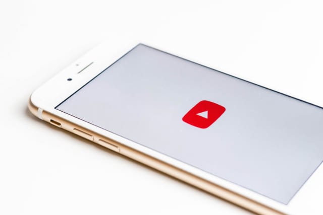 YouTubeの画面