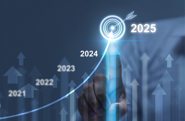 2022から2025までの成長目標のためのデータ分析