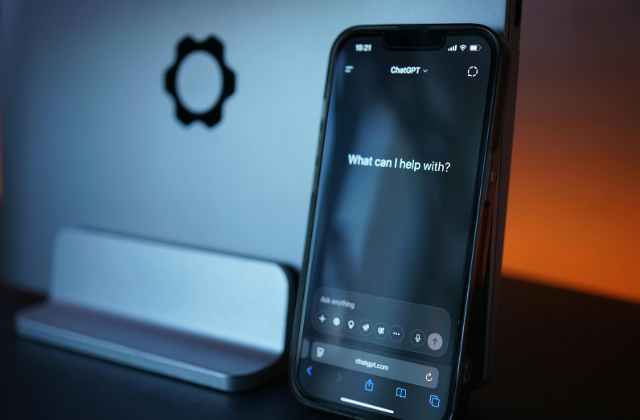 AIを使ってリサーチするイメージ