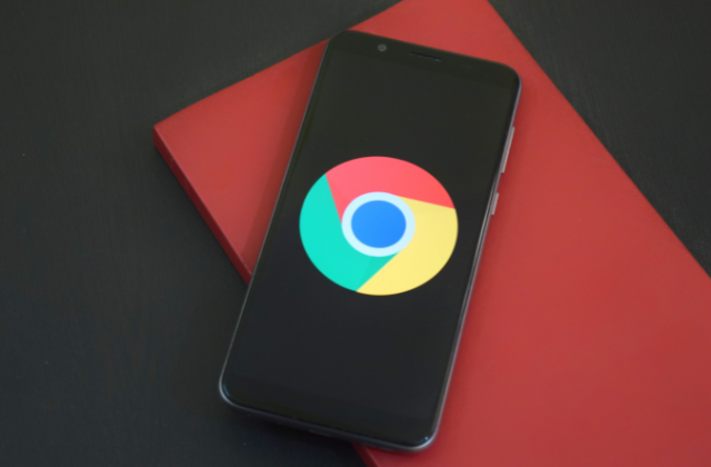 スマホの画面にGoogleのロゴ