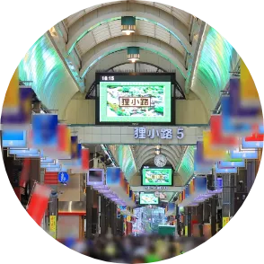 狸小路商店街